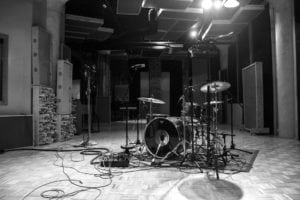 Recording Studio Photo of the Live Room at Bad Racket Recording Studio