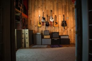 guitars and amplifiers or amps