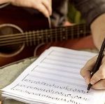 writing a song from scratch left handed guitar player playing right handed guitar writing a song