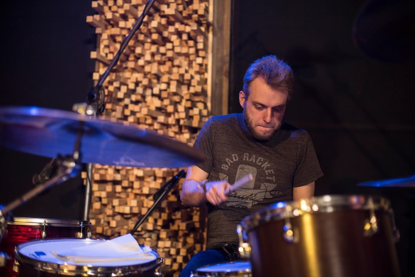 Diffuser drum tuning at Bad Racket Recording Studio